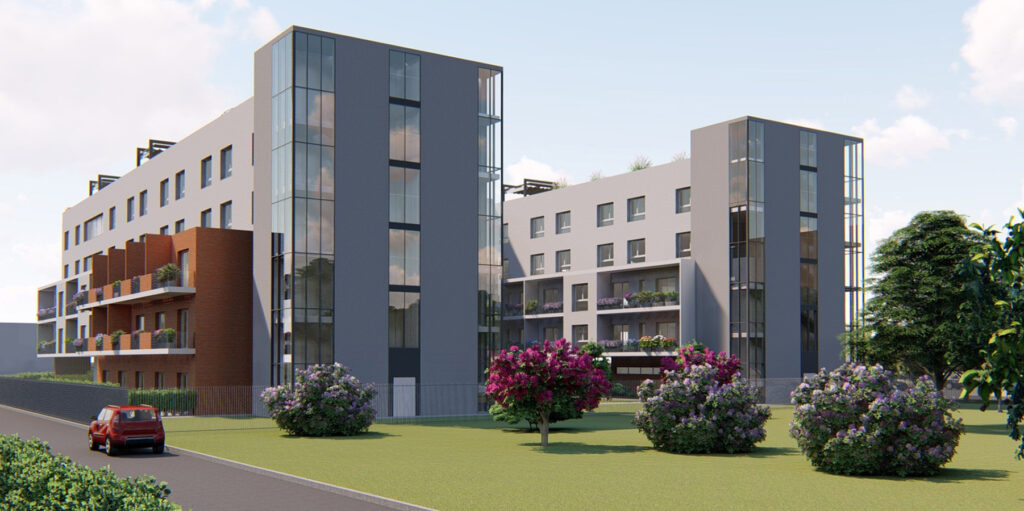 Progettazione architettonica edilizia sanitaria - Agorà Soluzioni - Nuova residenza sanitaria assistita – Lissone (MB)