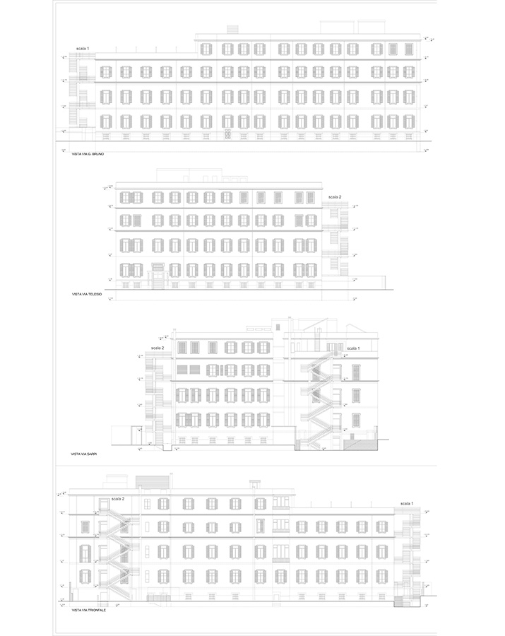 Progettazione architettonica edilizia sanitaria - Agorà Soluzioni - Casa di cura S. Giuseppe– Roma